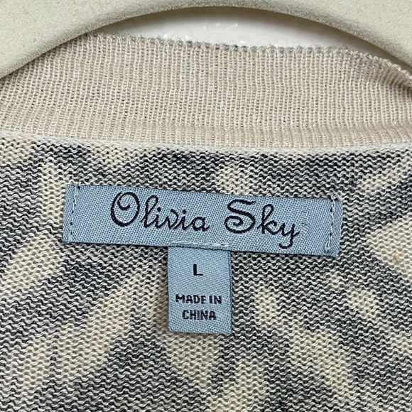 OLIVIA SKY Lightweight Tribal Cardigan - Picture 2 of 6